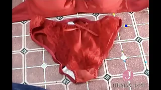 モデル マンコの匂いが染み付いたパンツ03- その4